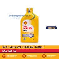 Oli Shell HELIX HX5 15w40 1Liter | Oli Shell Helix HX5 1000ml | OLI SHELL Matic