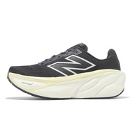 New Balance NB Jogging Shoes More V5 2E Men's Shoes Wide Last Black Beige Thick Sole Running Shoes [