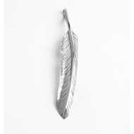 [Yusuke Kosaka] Takesuke Kosaka Sterling Silver Pendant "Road" Wind Cut Feather Necklace Japanese Si