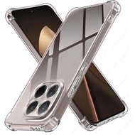 Clear Crystal Silicone Soft Case For Xiaomi 15T Pro 5G Airbags Shockproof Coque Xiomi Xaomi Xiami Mi