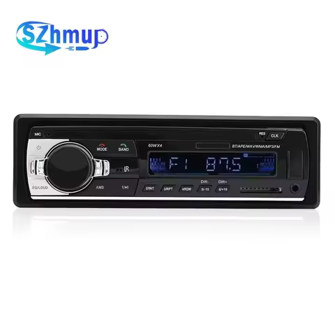 BT 12V in-dash 1 Din FM Aux in Receiver SD USB MP3 MMC WMA Car MP3 Stereo Autoradio Radio Player JSD