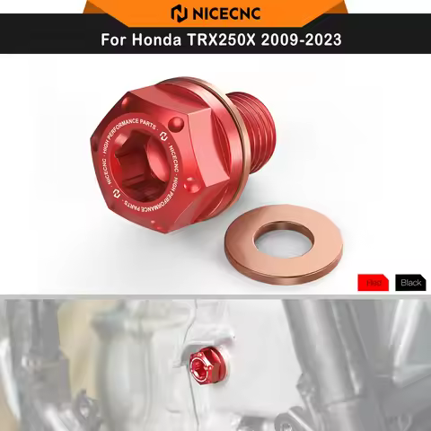 NICECNC For Honda TRX250X 2009-2023 ATV Oil Drain Plug TRX300X TRX450R TRX450ER TRX90X Replaces 9280