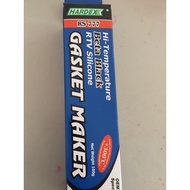 HARDEX RS777 HI TEMPERATURE BETA BLACK RTV SILICONE GASKET GUM 100g