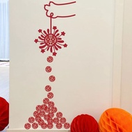 New Wedding Wardrobe Decoration Happy Word Stickers Wedding Room Layout Men Women Living Room Bedroo