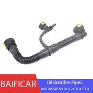 Engine Vest Hose Cylinder Head Cover Oil Breather Pipes 1192WZ For Peugeot 1007 206 SW 207 307 SW Ci
