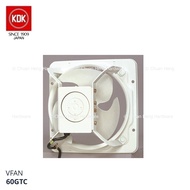 KDK 60GTC Vent Fan high pressure wall 60cm