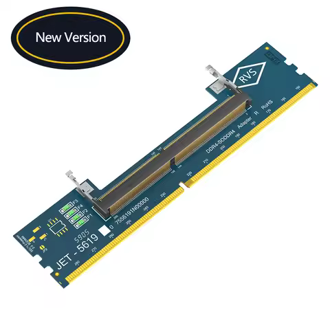 DDR4 Laptop SO-DIMM RAM Adapter Card 4-in-1 Memory Tester Desktop Converter for DDR4 Laptop SO-DIMM 