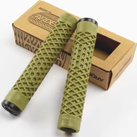 Fixed Gear Grip Anti-slip Bike Rubber Bicycle Handlebar Grips