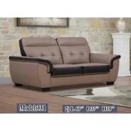LX 331, 2 SEATER  CASA LEATHER SOFA SET  Could customize like 2 + 2 /3+3/as your Preference &amp; Choose Material, Color