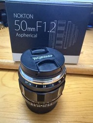 voigtlander 50mm f1.2 vm mount