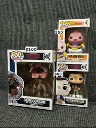 Funko Pop (Stranger Things, DrangonBall Z) 怪奇物語/龍珠