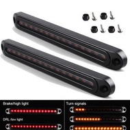 屯京 - [2件裝] 30LED尾燈 紅黃聚光燈轉向燈 帶流水功能尾燈 [平行進口]