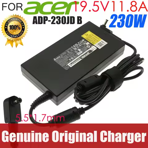 Delta ADP-230JB D AC Adapter Charger for ACER Predator Triton 500 PT515-52-762E Power Supply A17-230