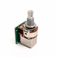 1 PCS A500K/B500K Guitar Push Pull Switch Control Potentiometer Audio Taper Long Shaft Guitar Access