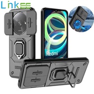 Đối với Xiaomi Redmi A3 2024 trường hợp trượt vòng bảo vệ ống kính máy ảnh của điện thoại vỏ bảo vệ