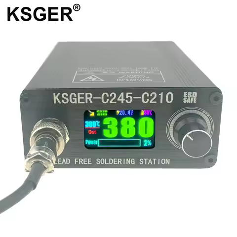 KSGER C245 C210 Soldering Station Welding Tools For JBC Iron Tips Repair Lead-free 180W 3s Quick-Hea