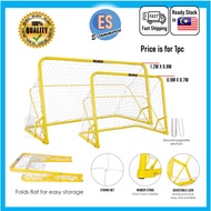 FOLDABLESTEEL MINI GOAL POST FOOTBALL POST MINI TIANG GOAL LIPAT