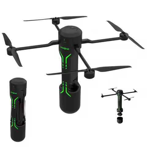 Compact Surveillance Drone 5KM 1500m 50g IPX4 Fast-Deploy UAV for Security & Inspection