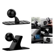 【Trail Blazers】Universal Car Mobile Phone Holder Dashboard Suction Base 17mm Ball Head Mobile Magnet Stand Car Charger Gravity Holders Support