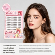 DOROLAB Glue-Free Lash Extension Kit, Wonderland Series, Tin Man Style, C Curl Lashes, 10-12mm Lengt