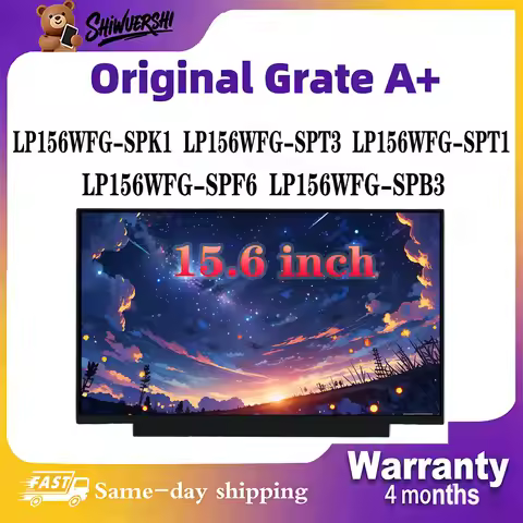 Original New A+ 15.6" Slim Laptop Lcd Screen Monitor Panel LP156WFG SPK1 SPT3 LP156WFG SPT1 LP156WFG