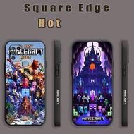 Casing For Xiaomi POCO M6 PRO C61 M6 X6 F6 PRO C75 X7 Pro F7 PRO Minecraft Game LCD06 Phone Case Squ