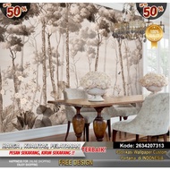 Custom 3D Vintage Wall Paper | Forest Wallpaper | Wall Paper | Wallsticker | Forest Wallpaper | Fore
