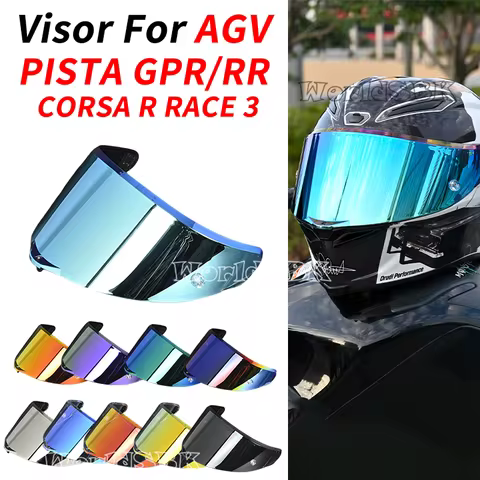 Motorcycle Helmet Visor for AGV PISTA GPR GPRR CORSA R RACE 3 Helmet Shield Uv Protection Windshield