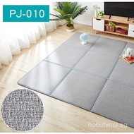 Spliced Rattan Mat Cooling Mat Carpet Bedroom Bedside Tatami Mat Foldable Rattan Bamboo Woven Summer