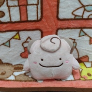 GANTUNGAN Pokemon Clefairy doll keychain Ditto version, No brand