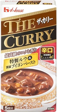 Japanese Curry House The Curry Spicy 140g 4pcs