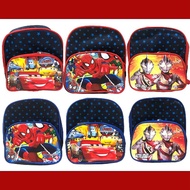 Ready Stock! Sekolah Beg Kid Backpack Ultraman Spiderman kid beg School Bag Beg Kanak Murah Kid Back
