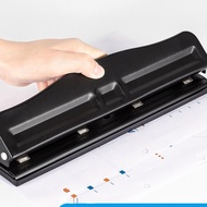 Hole 4 Paper Hole Puncher Round Hole Puncher Adjustable Four Hole File A4 Loose-leaf Three Hole Offi