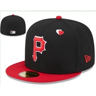 33V52 Cotton Team Pirates N.Y Red Sox Braves Embroidery Fully Sealed Unisex SIZE Cap