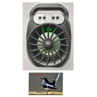 Bluetooth speaker 4inch + suara burung murai cacing