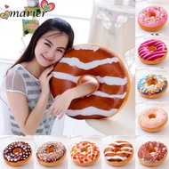 MARIER Simulation Donut Cushion,  Donuts Super Soft Donuts Pillow, Decorative Home Cushion Chocolate