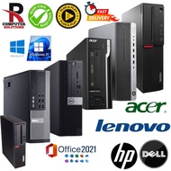 HP/DELL/ Lenovo/ACER & More......Mix Model Desktop  i3 / i5 / i7 [ Refurbished ]