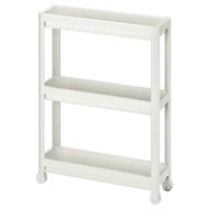 VESKEN Trolley ikea white Storage rack beroda