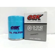 Oil filter NISSAN SUNNY 120Y,130Y, Van C22,B11 OIL FILTER OSK (O-3142) 15208-H8911