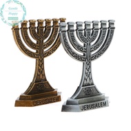 GentleHappy 7 Branch  Holder Jewish Menorah -holder Relic Ornament .