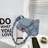 【JEANS SLING BAG】JNS0083 👜 Denim bag JAPAN  Sling bag women Crossbody bag Sling beg perempuan Sling 