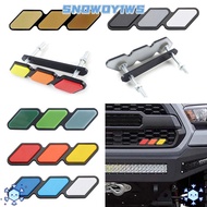 SNOWOY1WS 3 Grille Badge For Tacoma 4Runner Scratch Protector Anti-collision Car Protection