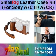 SmallRig Leather Case Kit For Sony A7C II / A7CR (Brown 5015)