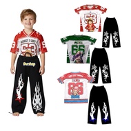 Skena Children's Set Jarsey T-shirt for boys and girls Uisa 2-10 years Unisex Baggy Pants and Jarsey