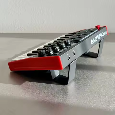 Elevated Tilt Stand Base Accessory for AKAI MPK Mini MK3 (Anti-slip pads included)