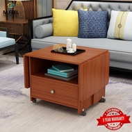 M.feel Foldable Coffee Table Dining Dual-purpose Modern Living Room Multifunctional Mobile Telescopi