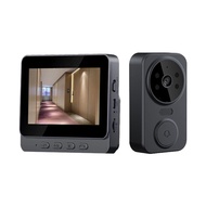 4.3 Inch IPS Screen 2.4G Wireless Visual Intercom Doorbell with Screen, Smart High-definition Video 