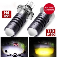 Universal Dual Color Motor Bike LED Headlamp H6M Hi/Lo Beam AC DC 9-80V