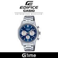 [Official 18 Months Warranty] Casio Edifice EFR-575D-2A Men's Stainless Steel Strap Chronograph Watc