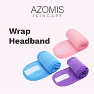 Facial Spa Makeup Adjustable Wrap Headband Towel Yoga Sport Headband Skincare hair Headband Rambut